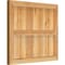 Ekena Millwork Framed Board-n-Batten Shutters, Rough Sawn Western Red Cedar, 26 7/8W x 23H, PR RBF06S26X023RWR - alternate 2